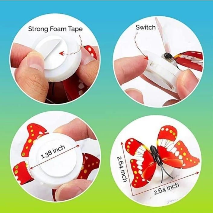 3D Butterfly LED Fairy Night Lights