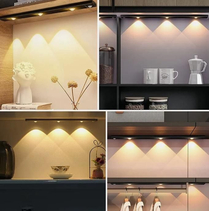 LED Lite Track Motion Sensor Cabinet with USB Light Rechargeable