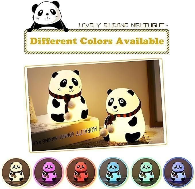 Panda Toy Night Light for Kids Shine Cute Panda LED Lamp