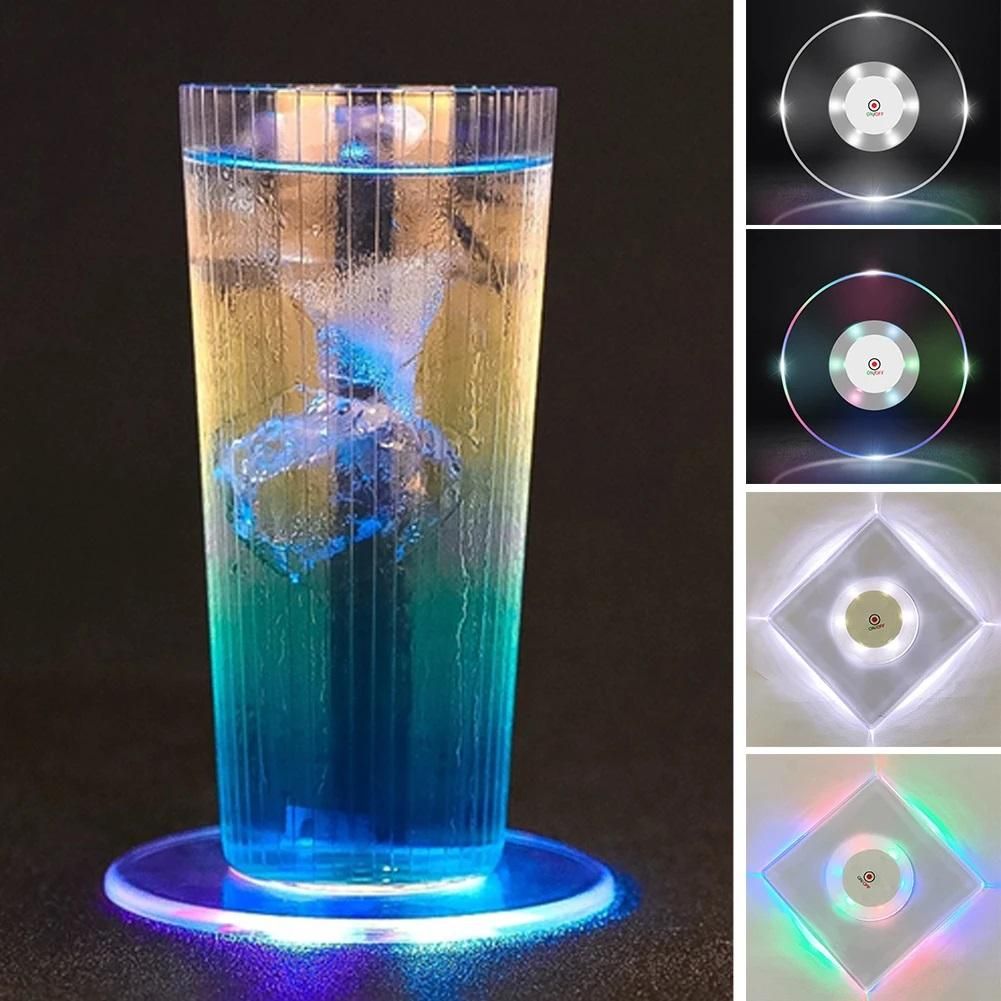 Color Glow LED Party Drink Coaster