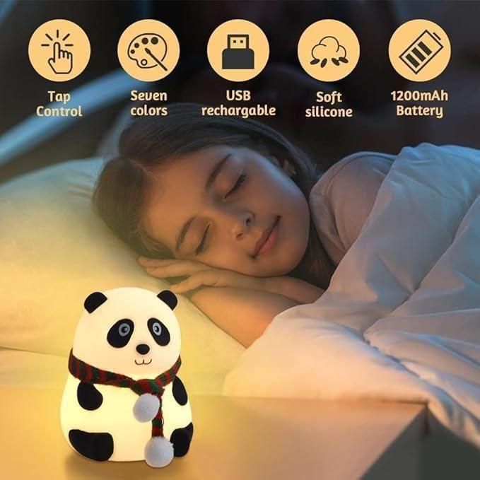 Panda Toy Night Light for Kids Shine Cute Panda LED Lamp