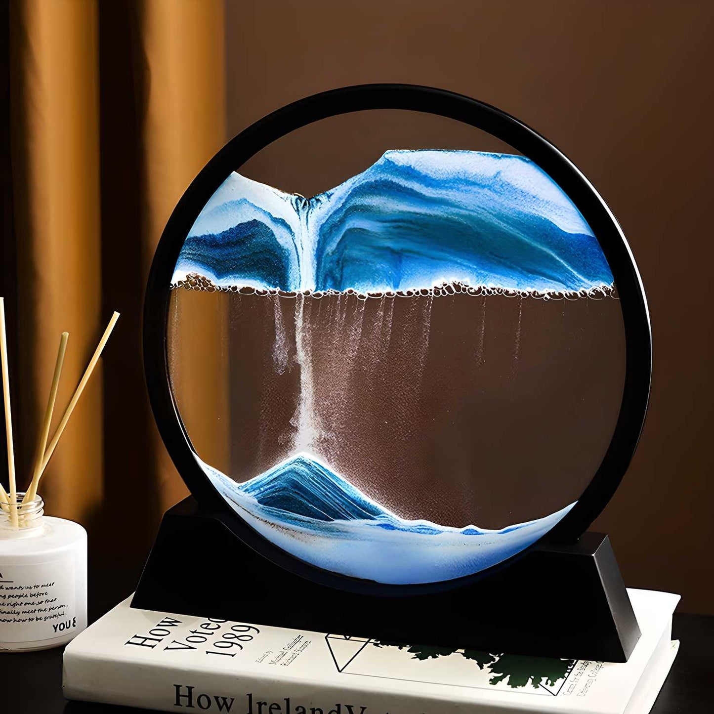 3D Sand Landscape Showpiece Desk Sand Art Table Decor