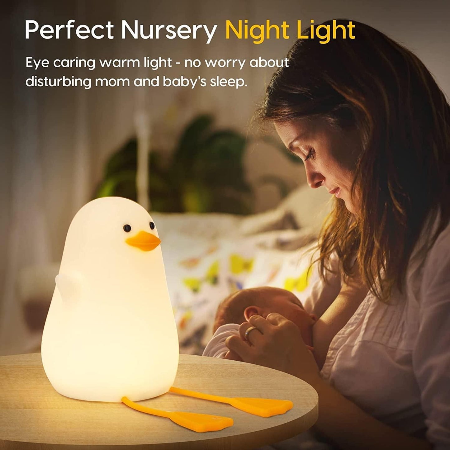 Cozy Duck Night Ligh Bedtime Lamp