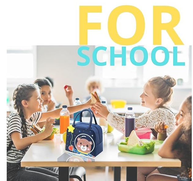 3D Cartoon Lunch Bag For Kids