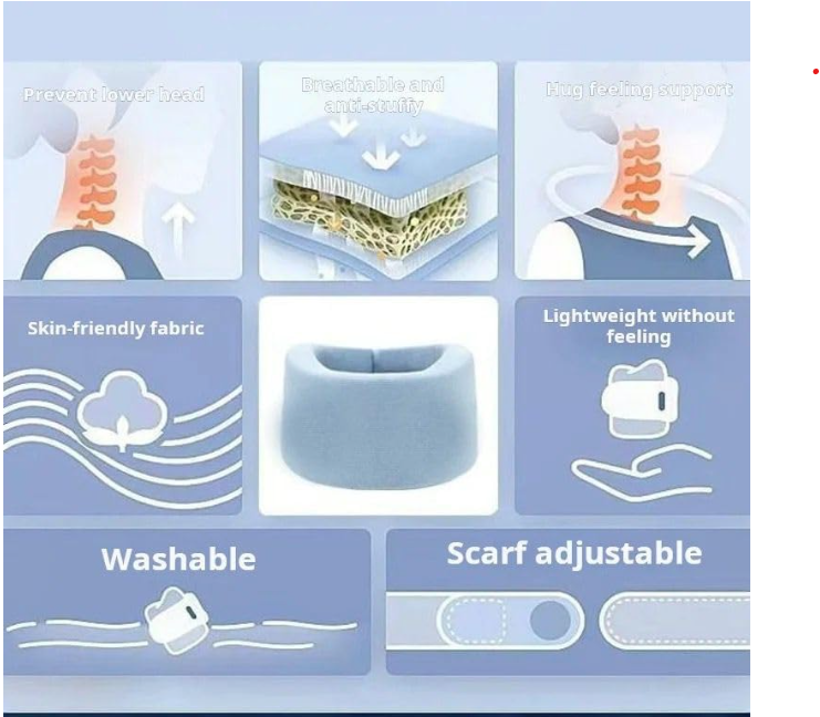 Cervical Spine Neck Protector Brace – Posture & Support Collar
