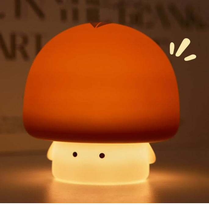 Mushroom Night Silicone Lamp