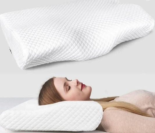 Foam Pillow for Neck Pain Relief & SleepWell Orthopedic Neck Pillow