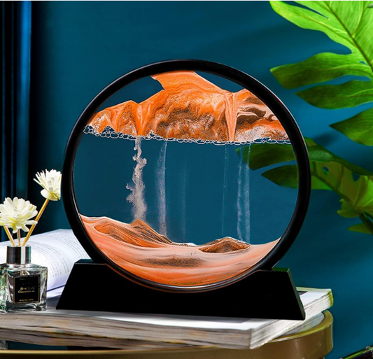 3D Sand Landscape Showpiece Desk Sand Art Table Decor