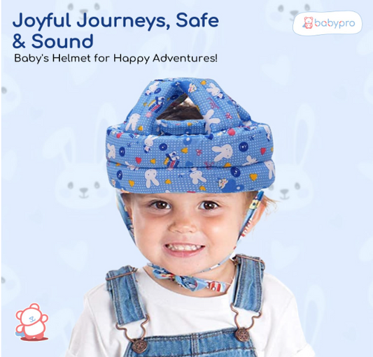 Baby Head Safety Helmet – Soft Cushion Protector for Children Safety